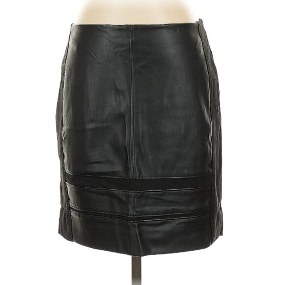 leather skirt white house black market